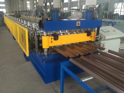 China Trim Deck Profile Roof And Wall Cladding Roll Forming Machine for sale