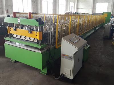 China Deep Corrugated Profile Metal Roofing Sheets Roll Forming Machine for sale