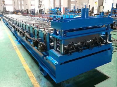 China 1250mm Feeding Width Steel Floor Decking Sheet Roll Forming Machine To Philippines for sale