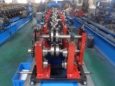 China Semi-automatic CZ Purlin Interchangeable Roll Forming Machine for sale