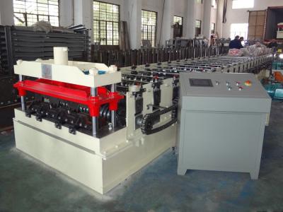 China 0.8-1.5mm Steel Composite Floor Decking Sheet Roll Forming Machine for sale