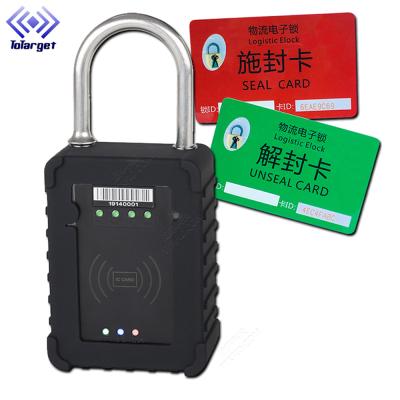 China High Strength Zinc Alloy Cargo Container Padlock Electronic Seal Gps RFID Tracking Devices for sale