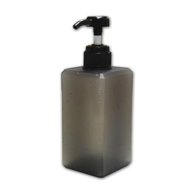 China Wholesale Custom Manufacturer 500ml Clear Clear Plastic Soap Dispenser Petg Bottle Cosmetic With Lotion Pump for sale