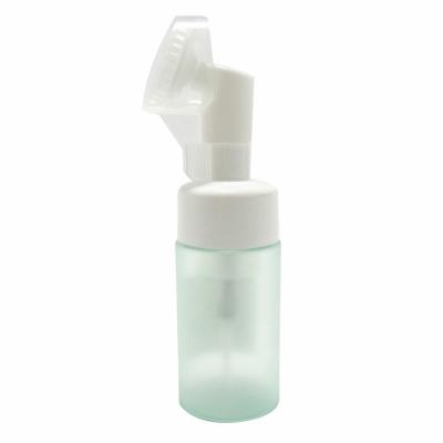 China Green 100ml 120ml 150ml Cosmetic Wholesale Empty PET Foam Soap Dispenser Cosmetic Packaging Bottle for sale