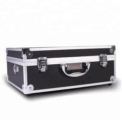 China Large Capacity Tool Case Travel Makeup Bag Tiered Magnetic Cosmetic Train Case With Foam Wholesale Aluminum China Manufacturer Customized Size for sale