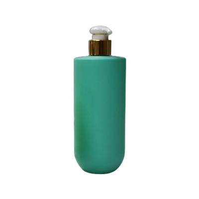 China Cosmetic Eco Friendly Plastic Bottle 400ml HDPE Shampoo Bottle And Lotion Bottle With Pump for sale