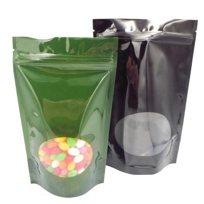 China OEM Food Grade Moisture Proof Packaging Stand Up Zip Lock Pouch Protein Powder Aluminum Plastic Laminated Bag for sale