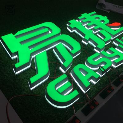 China Buildings High Brightness Acrylic Mini Channel Letter Storefront Advertising Led Acrylic Letter for sale