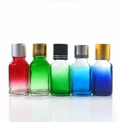 China Wholesale 10ml 30ml 50ml Hot Sale Cosmetics Stained Glass Essence Oil Dropper Bottle Skin Care Essential Oil for sale