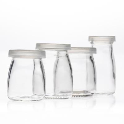 China 380ml food cork design neck transparent mini square cheap candy glass jar for sale for sale