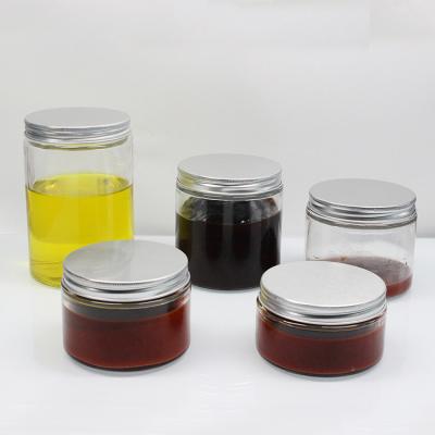 China Candy 250ml 400ml 500ml Mason Jar Upright Glass Honey Jar Glass Jar for sale