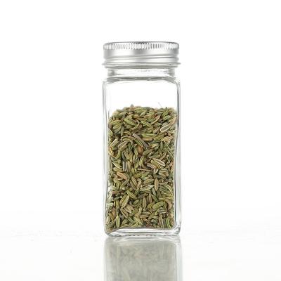 China CANDY Spice Pepper Storage Container Jar Salt Pepper Herb Flavoring Spice Bottle Glass Jar for sale