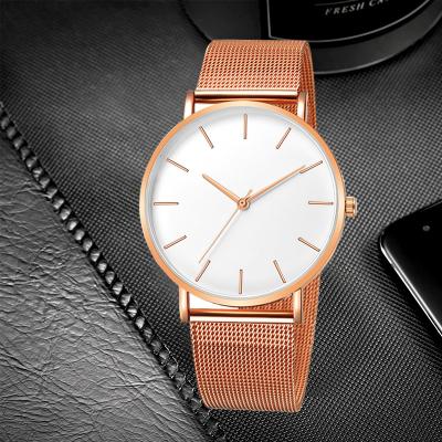 China 2020 Popular Sport Watches Luxury Minimalist Women Watch Men Watches Quartz Wrist Watch Mesh Stainless Steel Casual Bracelet Synchronize mujer de reloj for sale