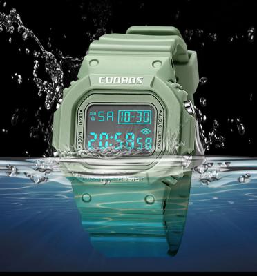 China Day/Date Sports Wrist Watch Military Men Digital LED Electronic Watches For Outdoor Waterproof Dual Display Male Wristwatch Clock Clock for sale