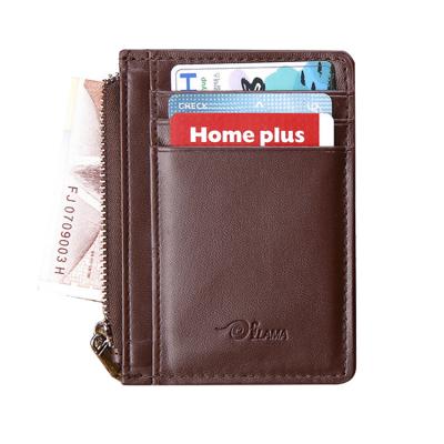 China Other Fashion Korean Style Men's Wallet Zipper Wallet Credit Card Holder for sale