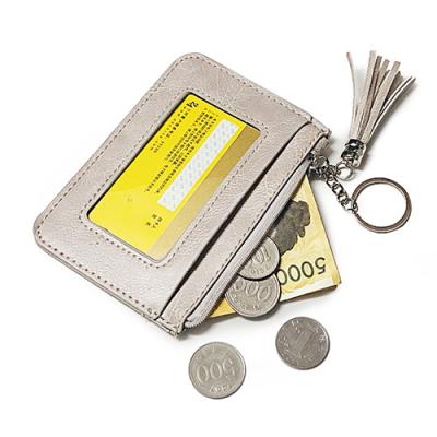 China Other NEW 2020 Products Zipper Tassel Mini Coin Wallet Slim Wallet for sale