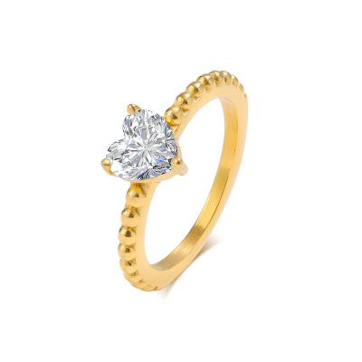 China CLASSIC New products micro collection of sweet personality ring  gold plated women rings for sale