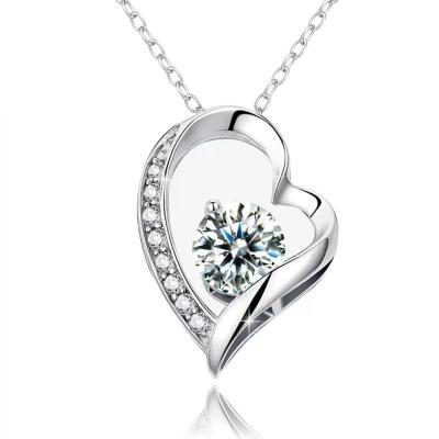 China Other Heart pendant necklace jewelry Christmas gift Valentine gift for women for sale