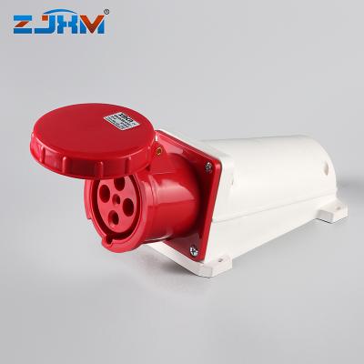 China ZJXM IP67 Industrial Waterproof 63amp 380V Plug And Socket Industry Plug And Socket 134 for sale