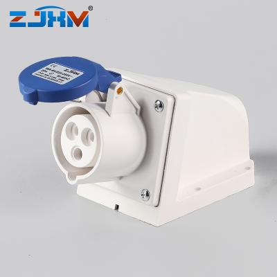 China XM-113K Industrial Socket 16a IP44 Splash Proof Industrial Plug&Socket for sale