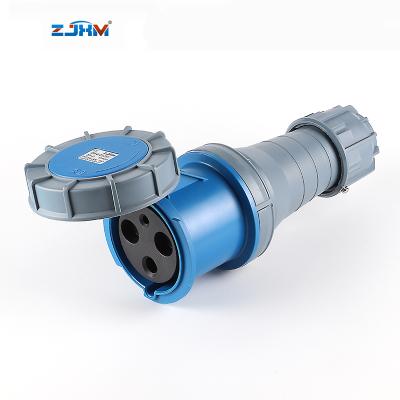 China XM-2432 industrial industrial socket 125a 3phase ip67 industrial plug&socket for sale