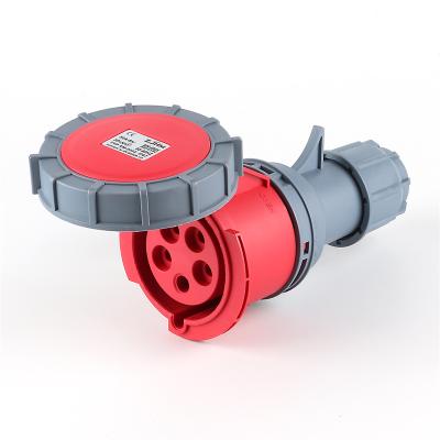 China XM-2152 Industrial 5 Terminal 3 Phase 16a IP67 Insulation Plug And Socket Industrial Connector for sale