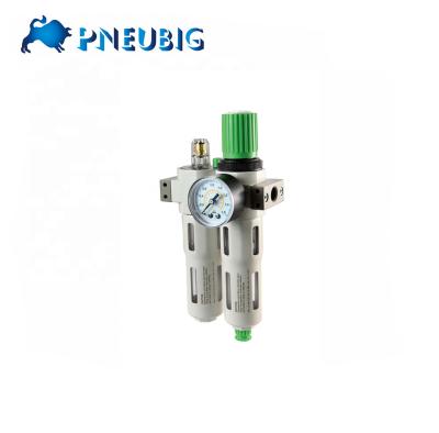 China Hotels Pneumatic Air Source Treatment Unit OU Series Filter Regulator Lubricator for sale