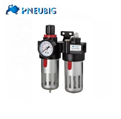 China FRL BFC3000 Hotels Pneumatic Air With Filter Regulator Pressure Gauge Airtac Type Oiler for sale