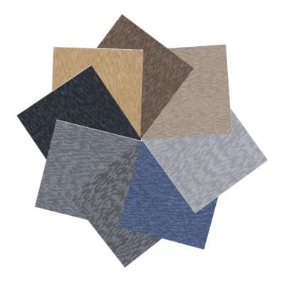 China Non-slip Wall To Wall Loop Pile Nylon Office Tile Mat 50x50 Tiles Carpet Square for sale