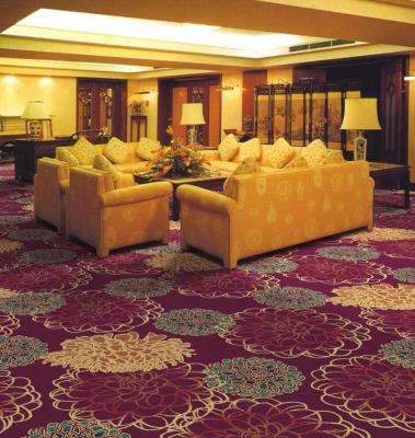 China Hotel hallway living room rug non-slip home wall to wall carpet broadloom made machine for sale