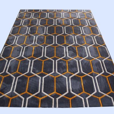 China 160*230cm hand made custom rug washable living room area rug for home for sale