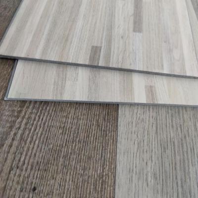 China Eco-friendly.anti-slip.water-proof click plastic flooring 6mm PVC vinyl planks loose lay SPC flooring wood engineered for sale