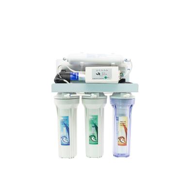 China Household 50G R.O System 5 Stage Auto Flush Under The Sink Home Water Filter System for sale