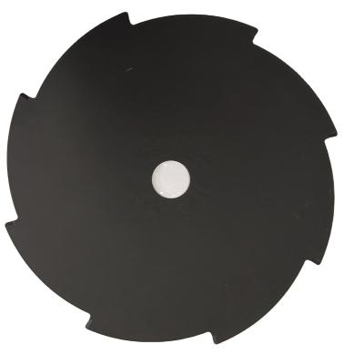 China Cutting Effect Grass Cutter Saw Blade Black Finish 8T for sale