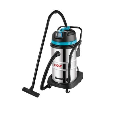 China Industrial Cyclone Technology 60L Stainless Steel Cyclone Wet Dry Vacuum Cleaner for sale