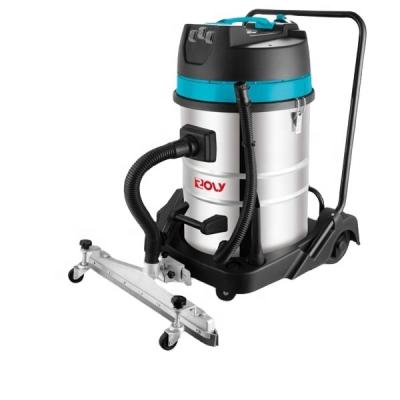 China Powerful Professional 3000W Car Three-motor Stainless Steel Heavy Duty Vacuum Cleaner for sale