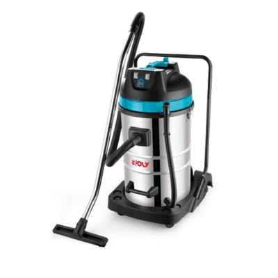 China Cyclone Technology Desktop Electric Wet Dry Vacuum Cleaner With Synchronous Plug for sale