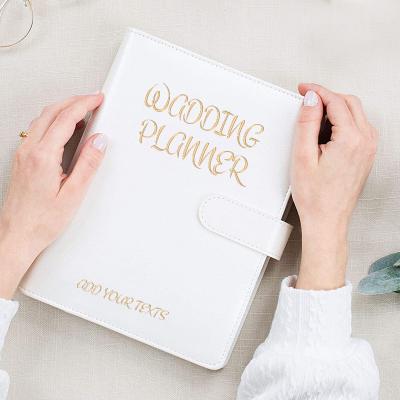 China White Guest Book Restaurant Hot Selling An Expert Guide To Planning Your Perfect Day Printed Wedding Guest Books Organizer for sale