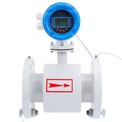 China 4-20mA Food Grade Mag Flow Meter Molasses Beer Sanitary Flange Turbine Liquid Flow Meters HJLWGY for sale