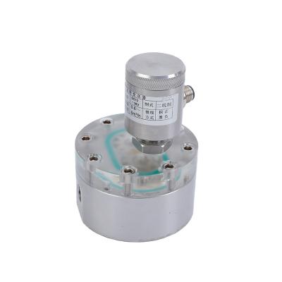 China Shanghai JG HJLWGY Stainless Steel Flow Sensor 4-20mA Digital Micro Hydraulic Oval Flow Meter Flow Meter for sale