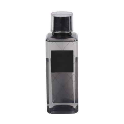 China GIFT Most Popular Luxury Design Large Capacity High Top Black Translucent Spray Perfume Glass Bottle 250ml for sale