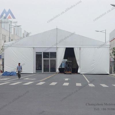 China Large Heavy Duty Ceremony Storage Wedding Used White Warehouse Tent for sale