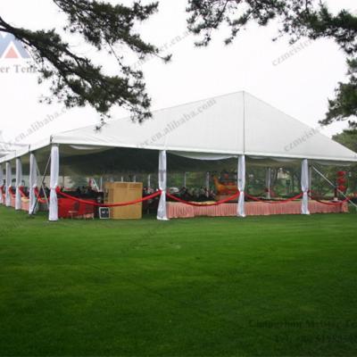 China Heavy Duty Clear Ceremony Span Canvas Marquee Tent Wedding For Events for sale