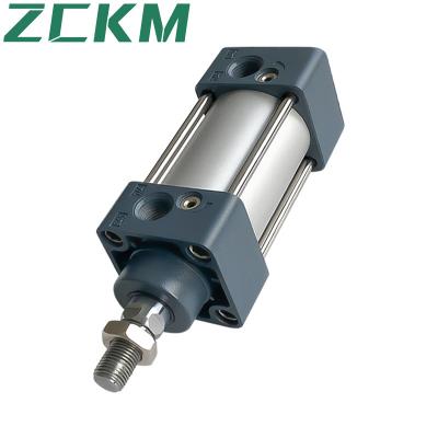 China ZCKM Industry Brand SC32*50 SC Series Dual Acting Standard Pneumatic Air Cylinders Adjustable Stroke Aluminum Alloy Pneumatic Cylinder for sale