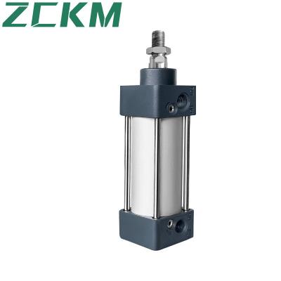 China SC Type Industry SC32*100 Aluminum Alloy Double Acting Pneumatic Cylinder With Adjusiable Stroke for sale