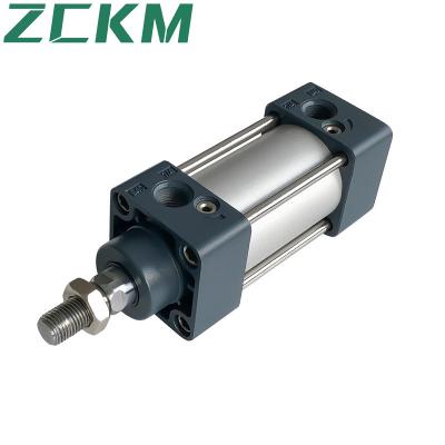 China Industry 40 Diameter SC Series Aluminum Alloy Standard Adjustable Stroke Cylinder Pneumatic Double Acting for sale