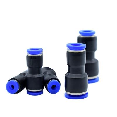 China Building Material Stores Flexible Hose Connectors Pneumatic Variable Fitting PG Diameter Quick Connectors for sale