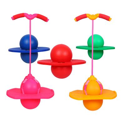 China Durable Pogo Ball For Kids Teens Adults Balance Bounce Board Jumping Ball With A Sturdy Platform With Pump For Kids for sale