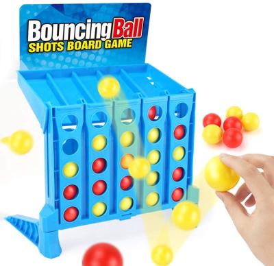 China Improve Child's Manual Ability Educational Game Bounce Balls Shooting Game Suitable For Connect 4 for sale