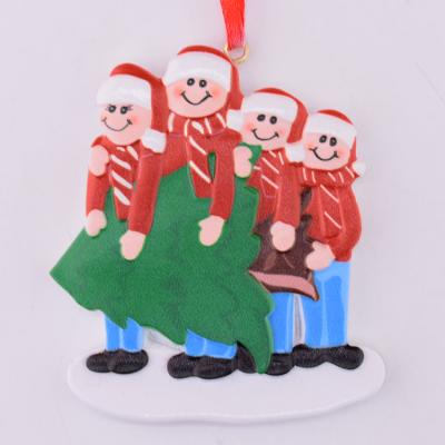 China 2021 Christamas Tree Decoration Christmas Tree Hanging Party Pendant Decoration In Running Christmas Festival Tree Ornaments for sale